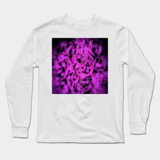 Scary Pink Ramen Long Sleeve T-Shirt